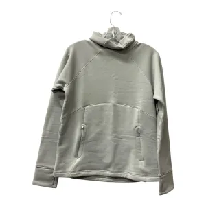 Athletic Top Ls Collar By Athleta In Grey, Size:S