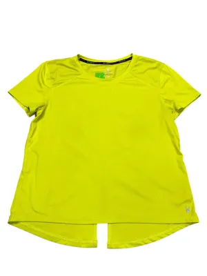 Athletic Top Ss By Spyder In Green, Size:L