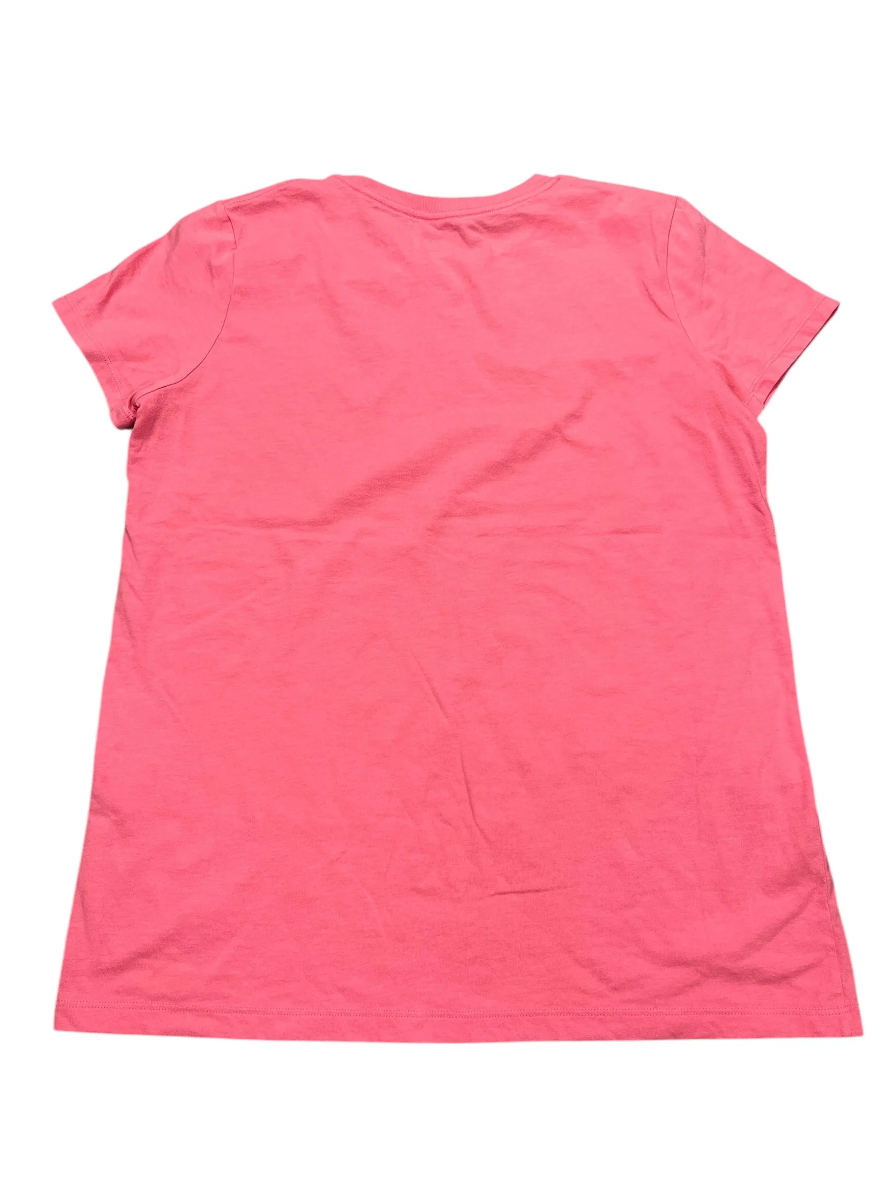 Athletic Top Ss By Under Armour In Pink, Size:M