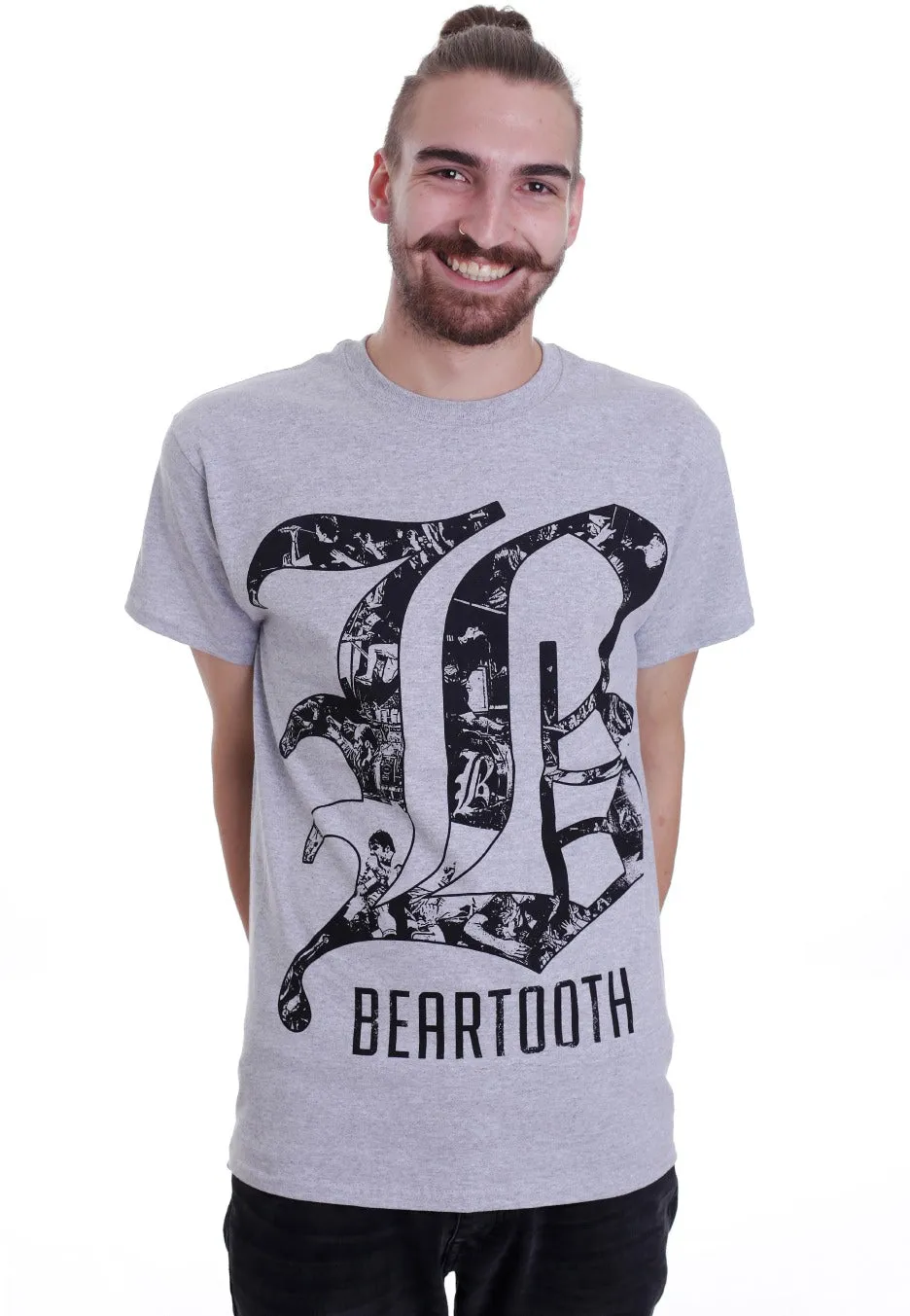Beartooth - Collage B Sportsgrey - T-Shirt