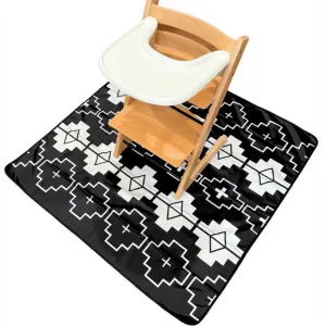 Black & White Splat Mat