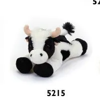 Black and White Stuffed Cow