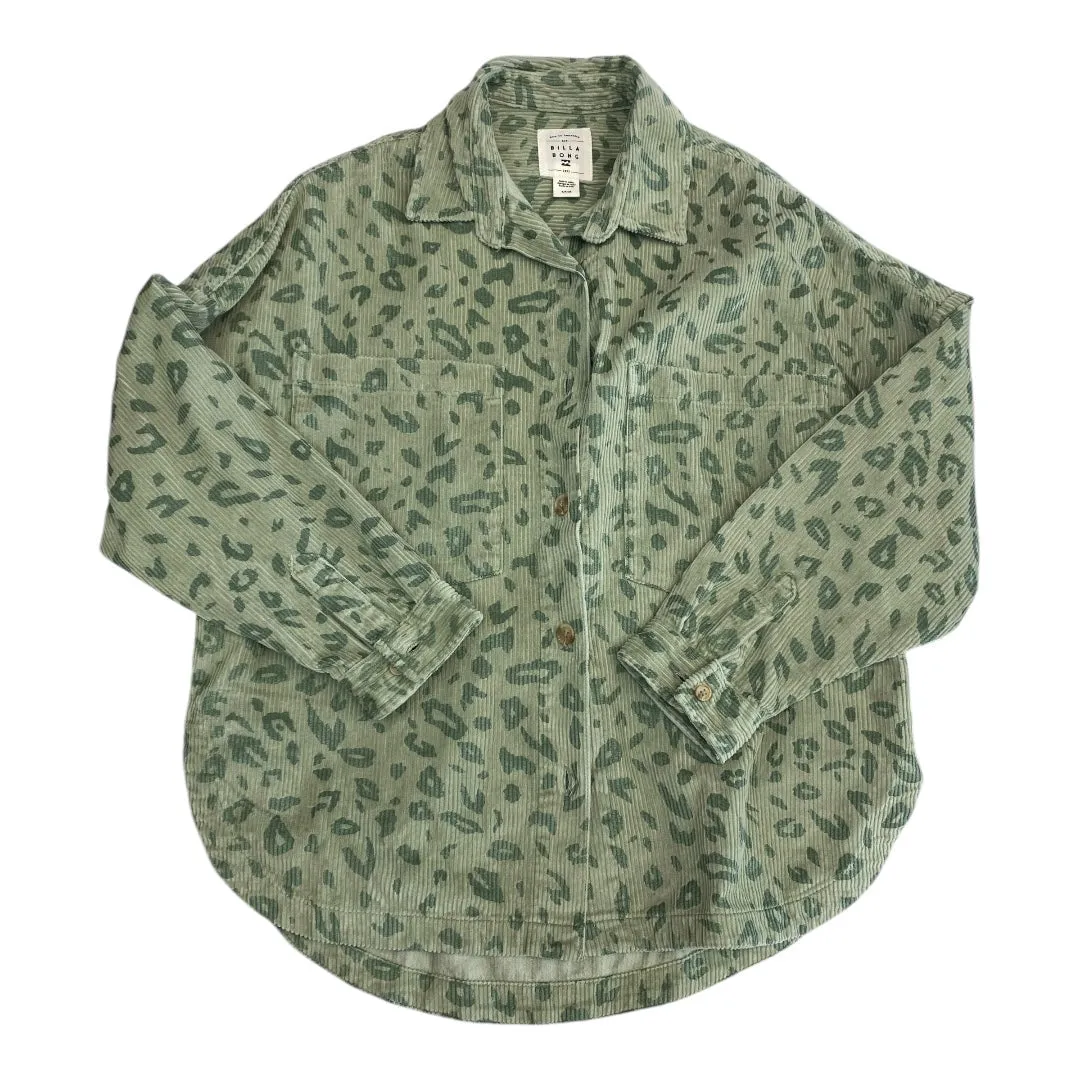 Blazer By Billabong In Green, Size:S
