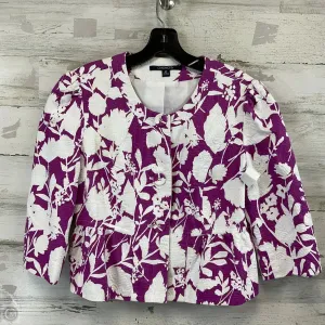 Blazer By Chadwicks In Purple, Size: Sp