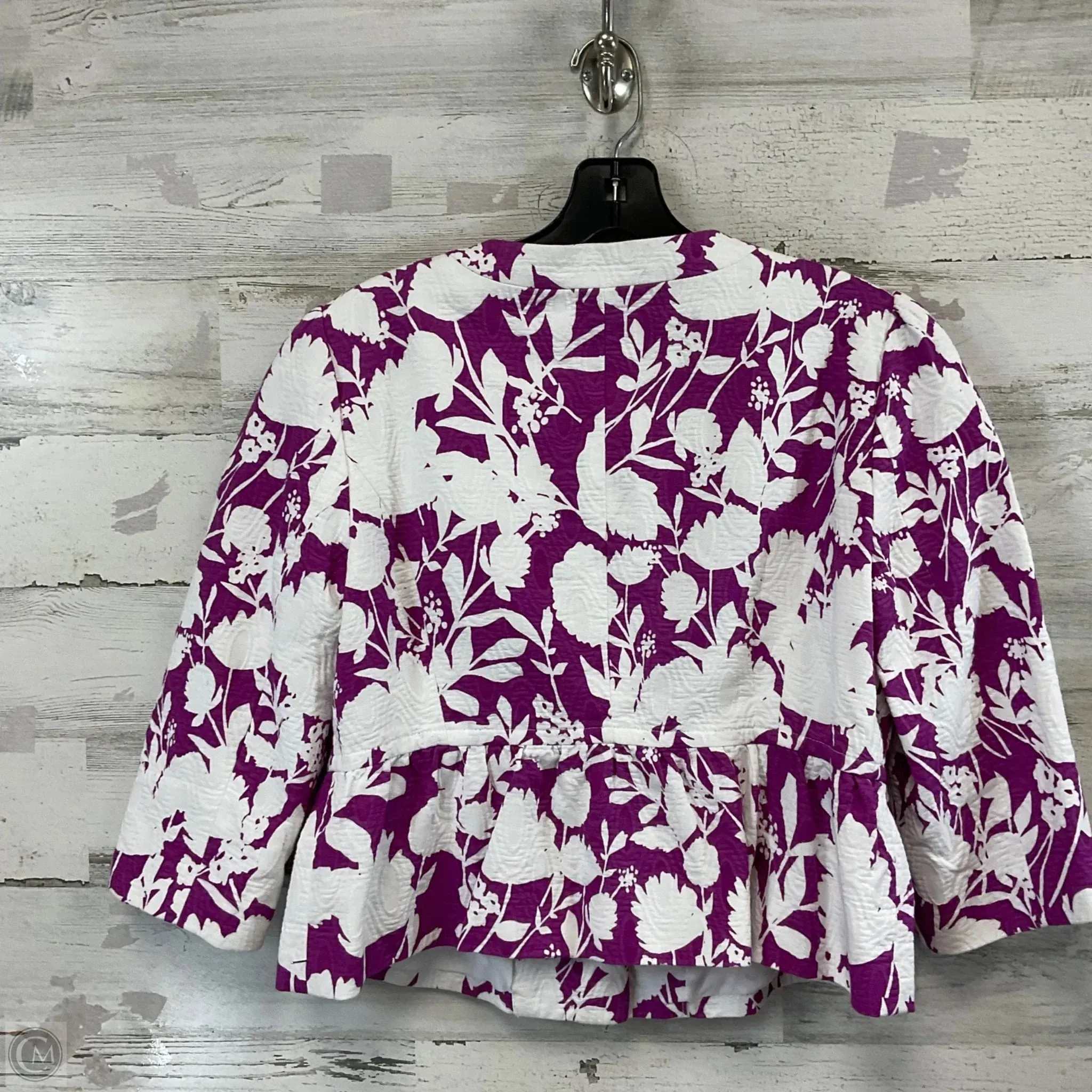 Blazer By Chadwicks In Purple, Size: Sp