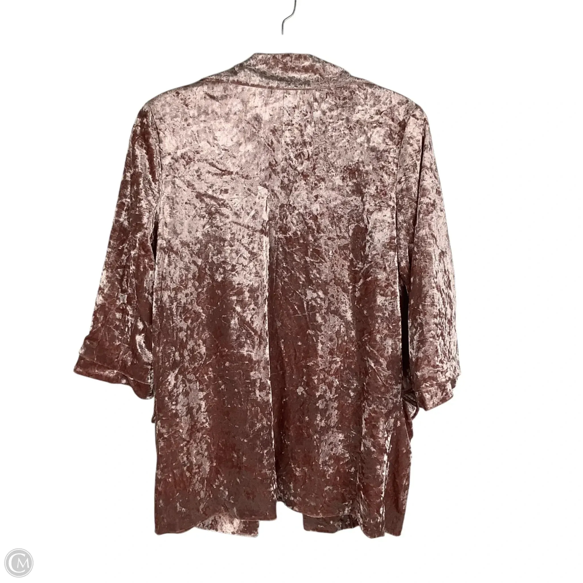 Blazer By Clothes Mentor In Pink, Size: M