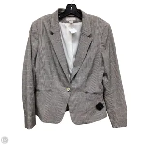 Blazer By H&m In Plaid Pattern, Size: L