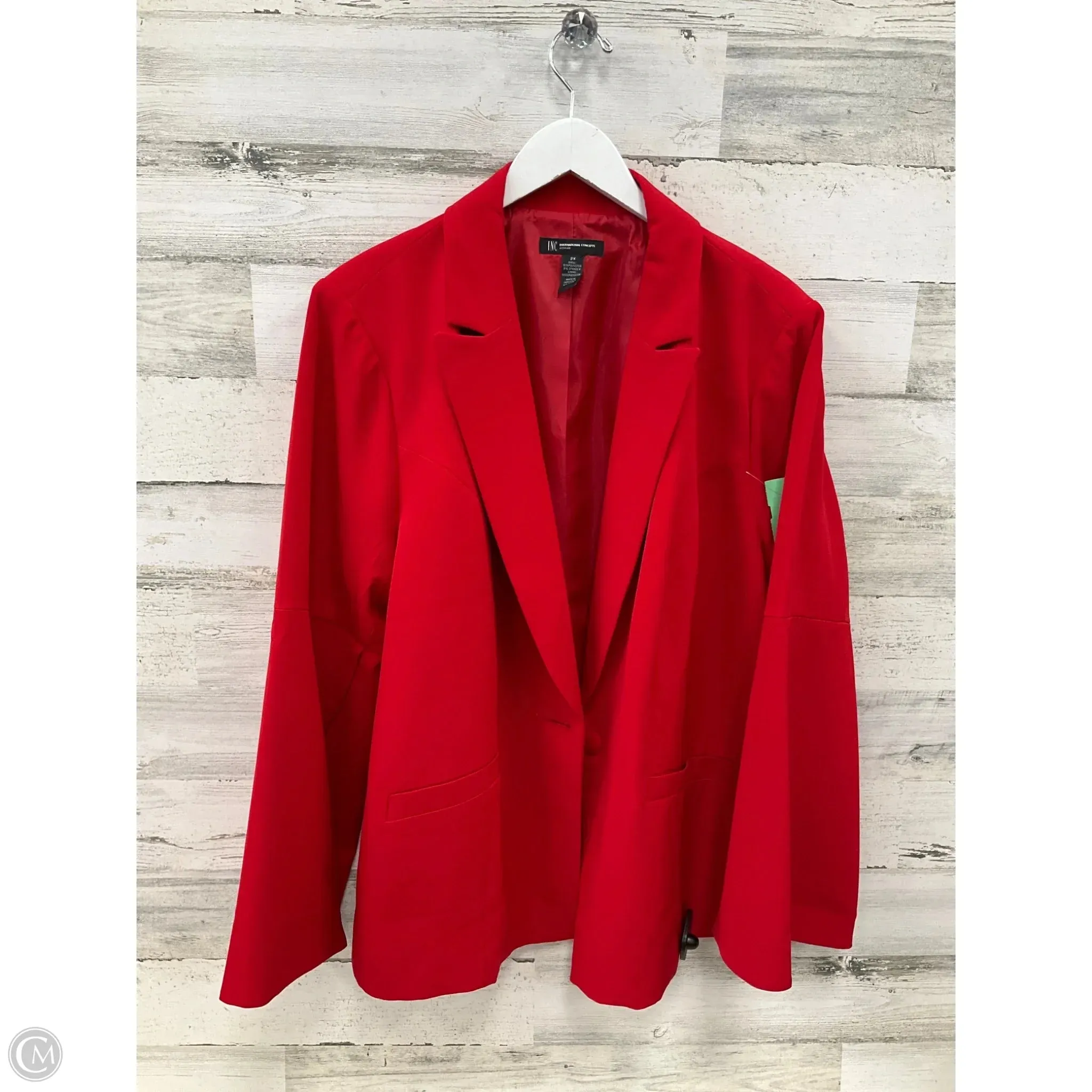 Blazer By Inc In Red, Size: 2x