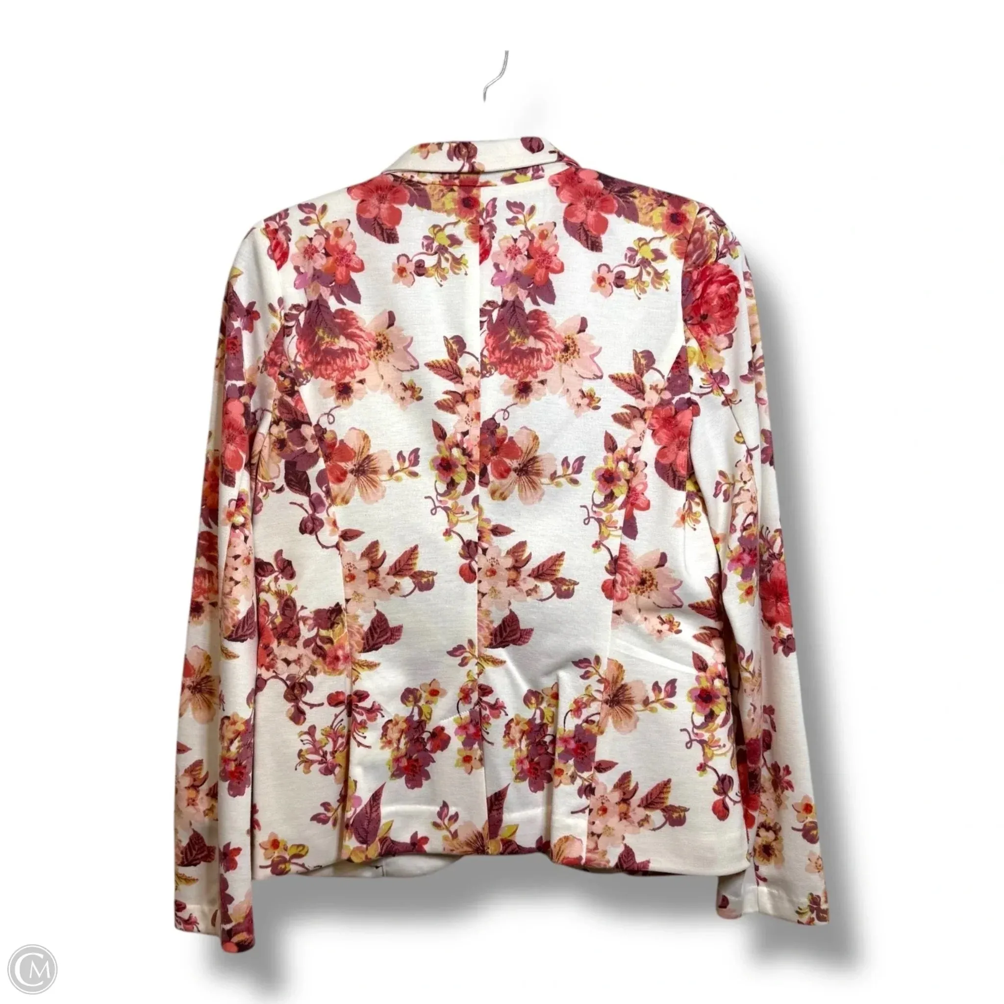 Blazer By Lc Lauren Conrad In Floral Print, Size: 4