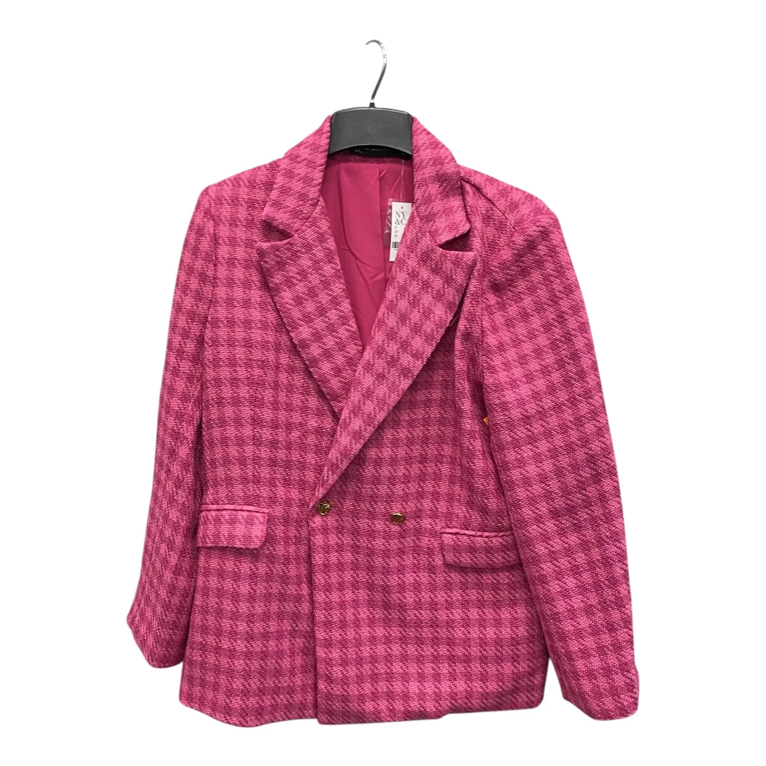 Blazer By New York And Co In Pink, Size:L