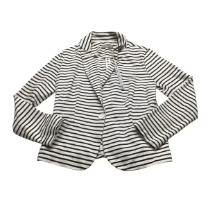 Blazer By Olivia Moon In Striped Pattern, Size: S