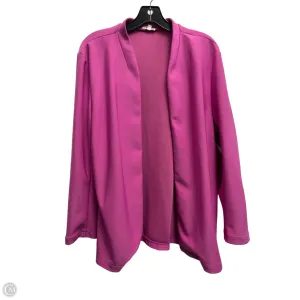 Blazer By POLISHED & POISED In Purple, Size: L