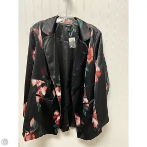 Blazer By Torrid In Floral Print, Size: 3x