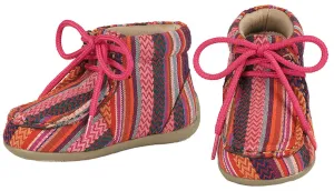 Blazin Roxx Kids Riley Raspberry Serape Stripe Shoe