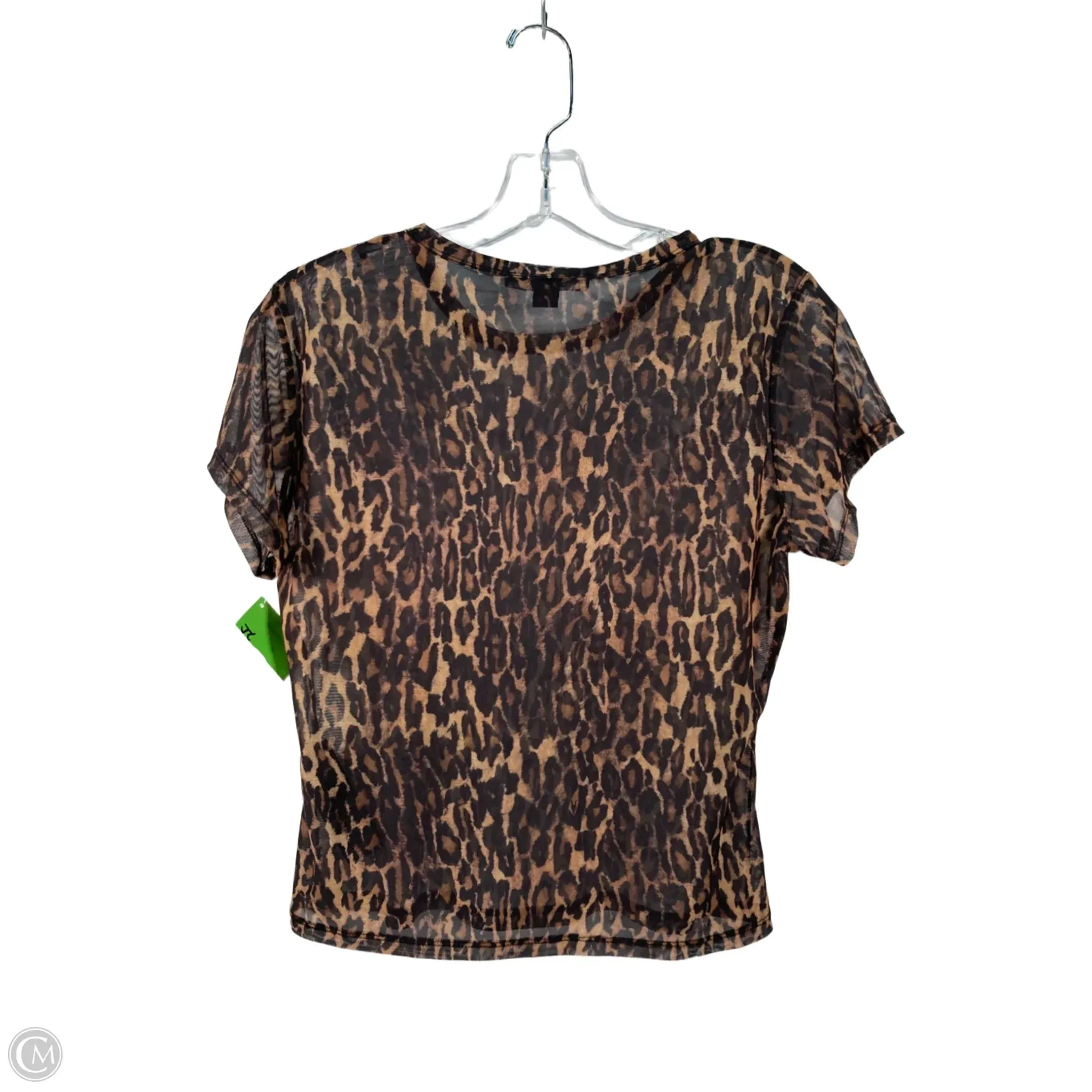 Blouse Designer By All Saints In Animal Print, Size: M