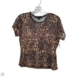 Blouse Designer By All Saints In Animal Print, Size: M