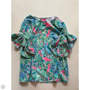 Blouse Designer By Lilly Pulitzer In Floral Print, Size: Xs