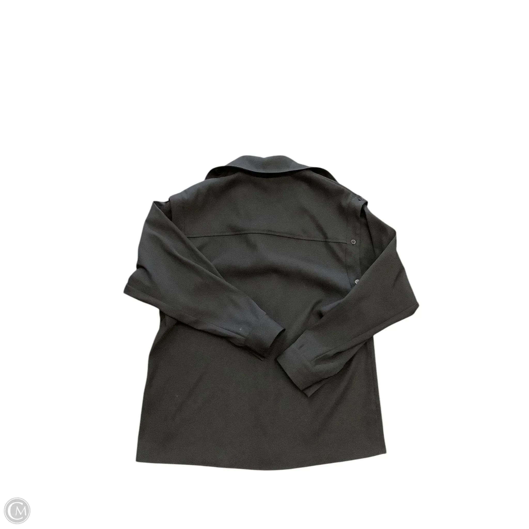 Blouse Long Sleeve By Cma In Black, Size: S