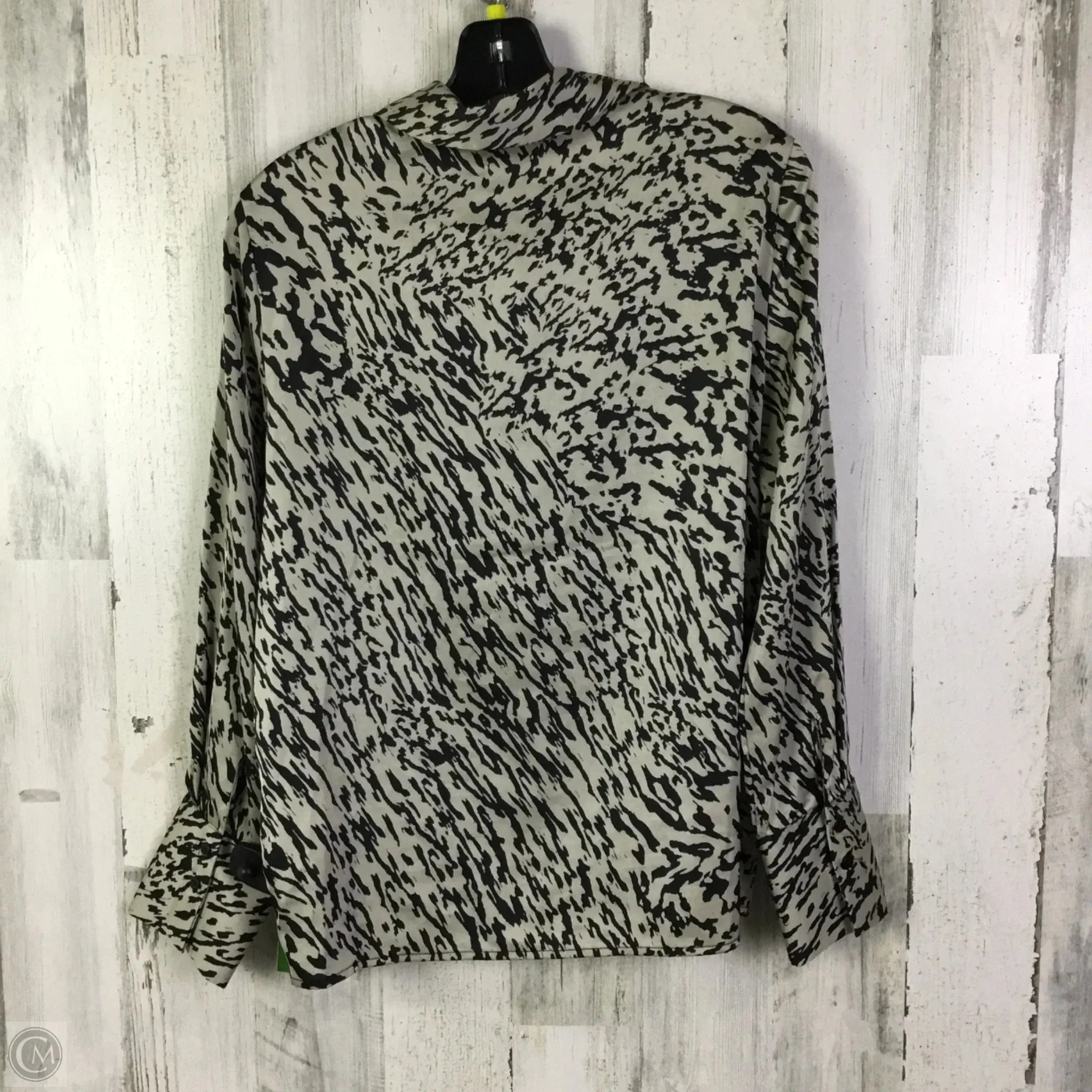 Blouse Long Sleeve By Rachel Zoe In Black, Size: S