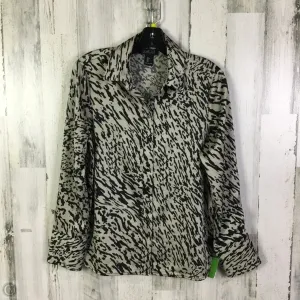 Blouse Long Sleeve By Rachel Zoe In Black, Size: S