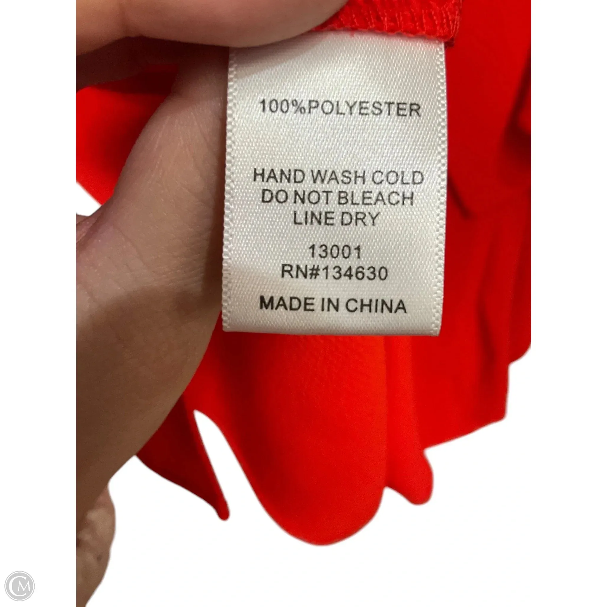Blouse Short Sleeve By Sunday In Brooklyn In Red, Size: L