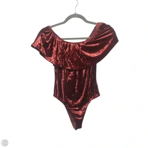 Bodysuit By Band Of Gypsies In Mauve, Size: Xs