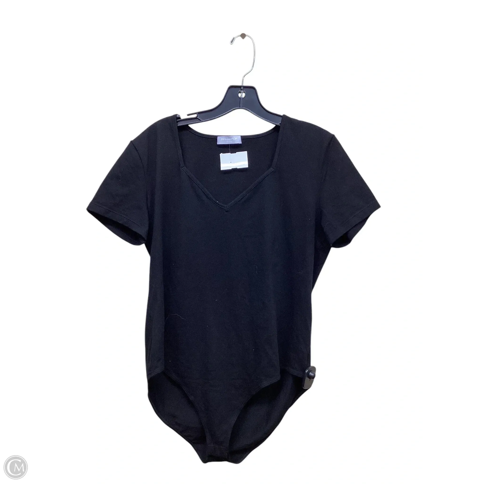 Bodysuit By Clothes Mentor In Black, Size: Xxl