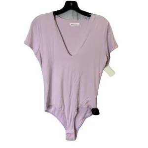 Bodysuit By Clothes Mentor In Purple, Size: L
