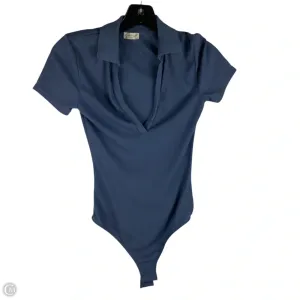 Bodysuit By Free People In Blue, Size: Xs