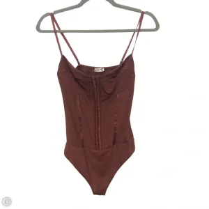 Bodysuit By Free People In Brown, Size: M