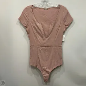 Bodysuit By Free People In Pink, Size: M