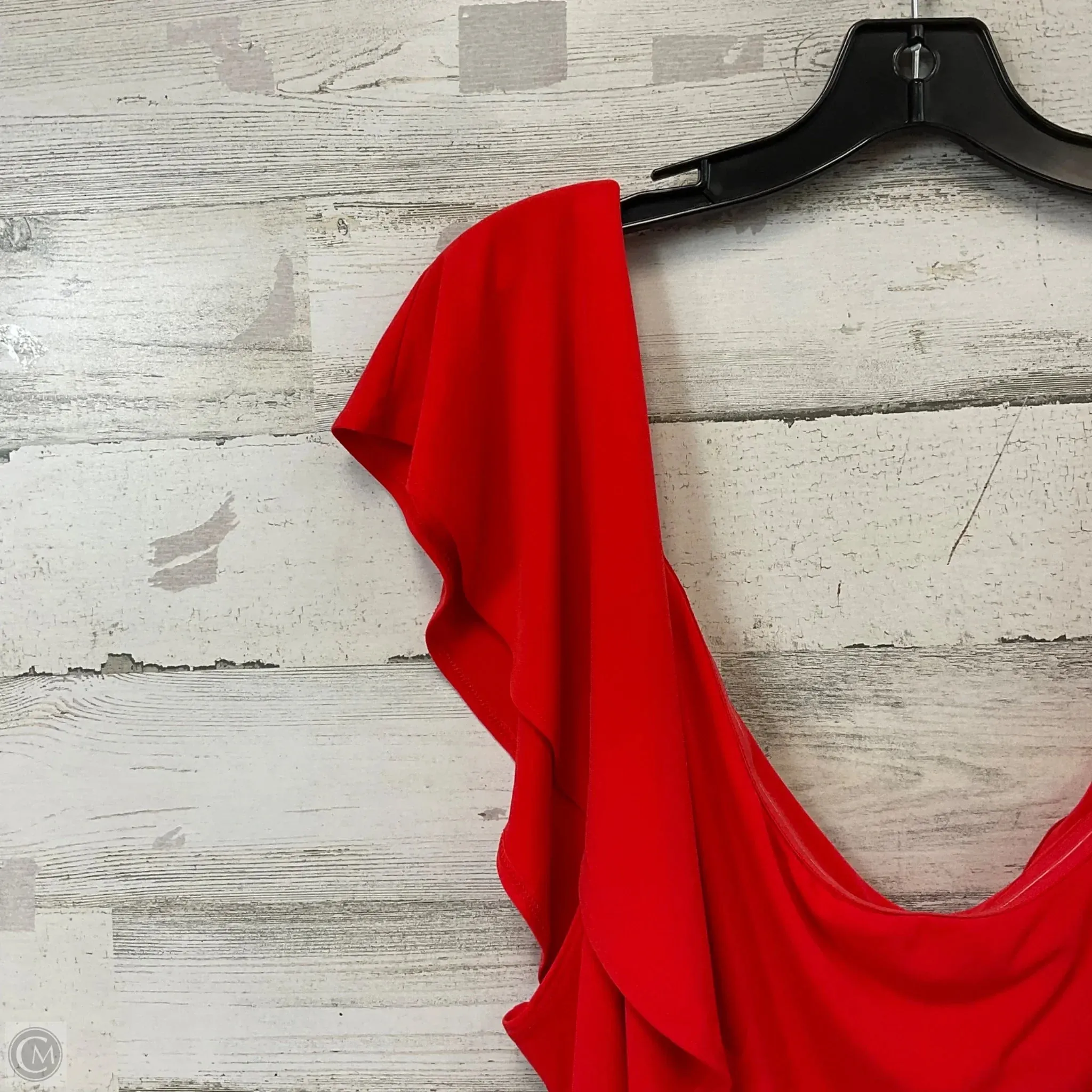 Bodysuit By Leith In Red, Size: 4x