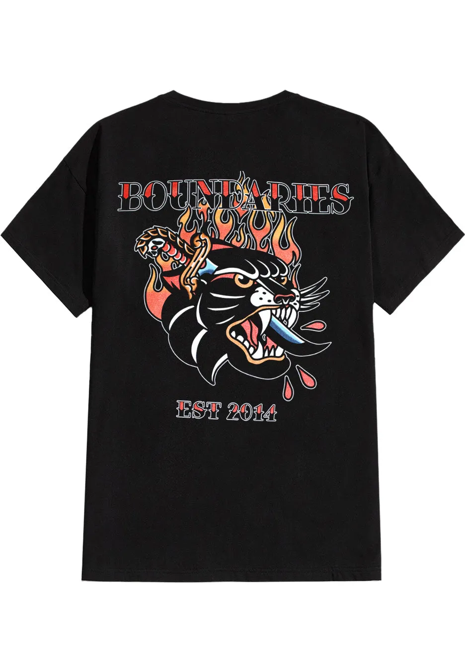 Boundaries - Panther - T-Shirt
