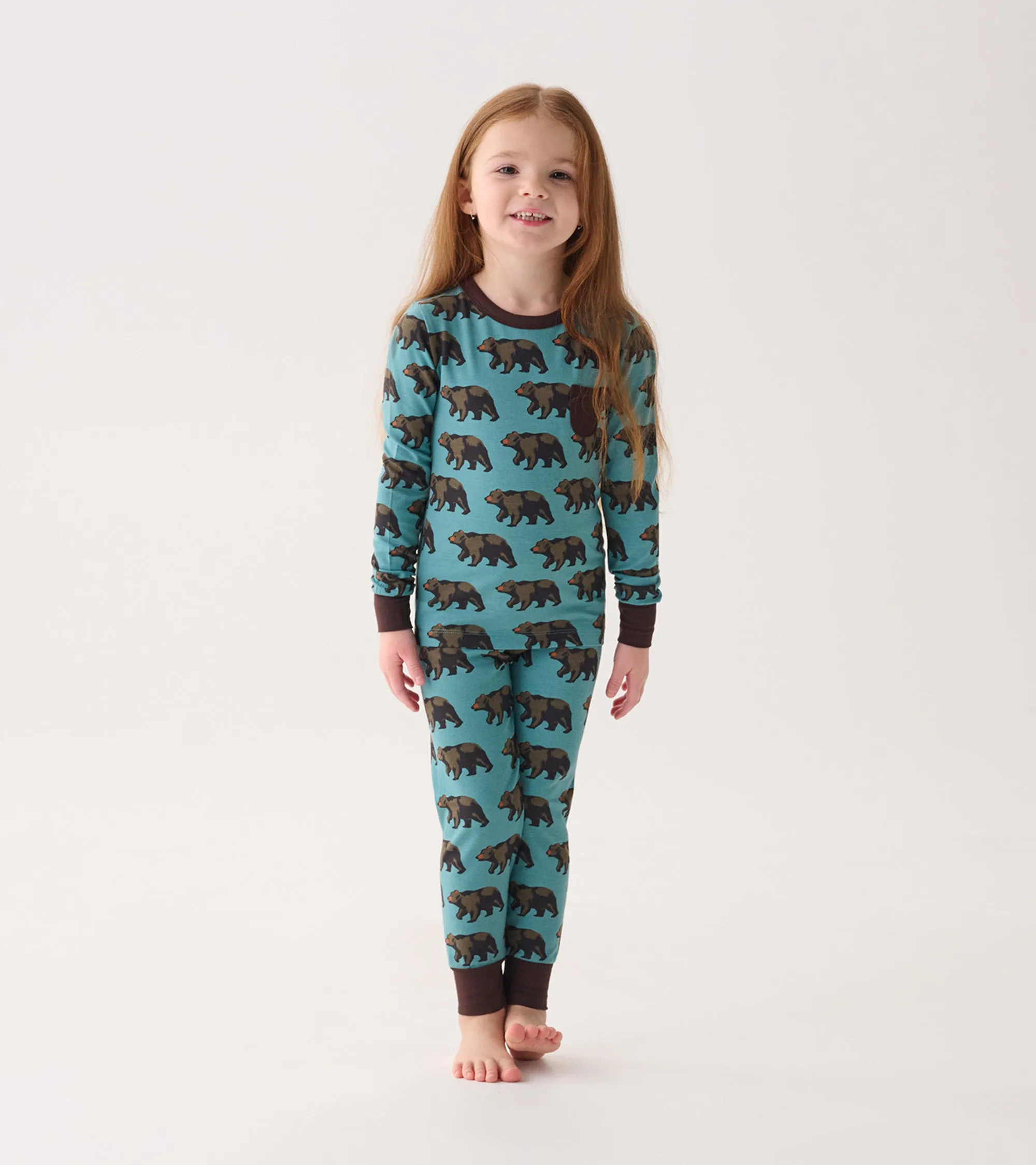 Boys Bears Bamboo Pajama Set -Hatley