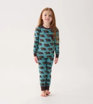 Boys Bears Bamboo Pajama Set -Hatley