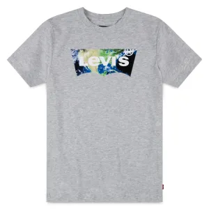 Boys Grey Heather Short Sleeve Graphic | Levi's