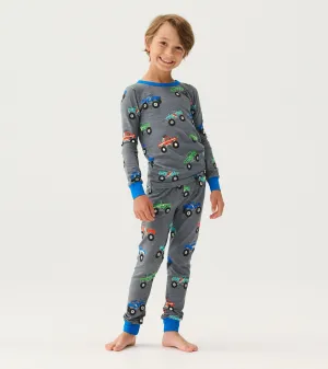 Boys Monster Trucks Pajama Set -Hatley