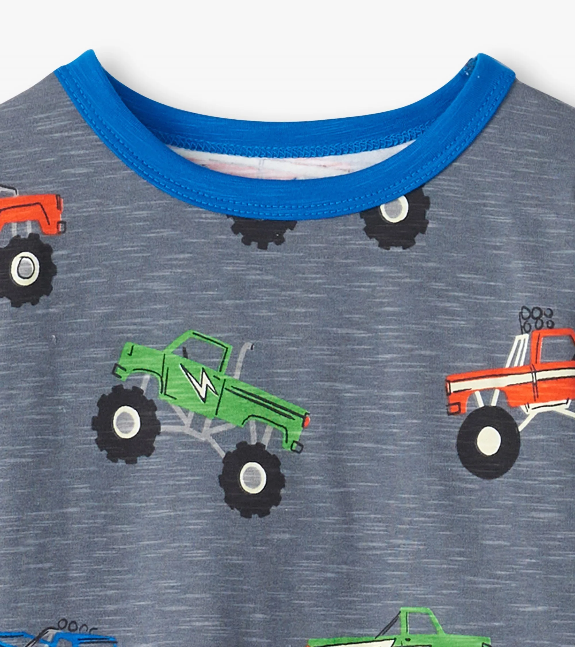Boys Monster Trucks Pajama Set -Hatley