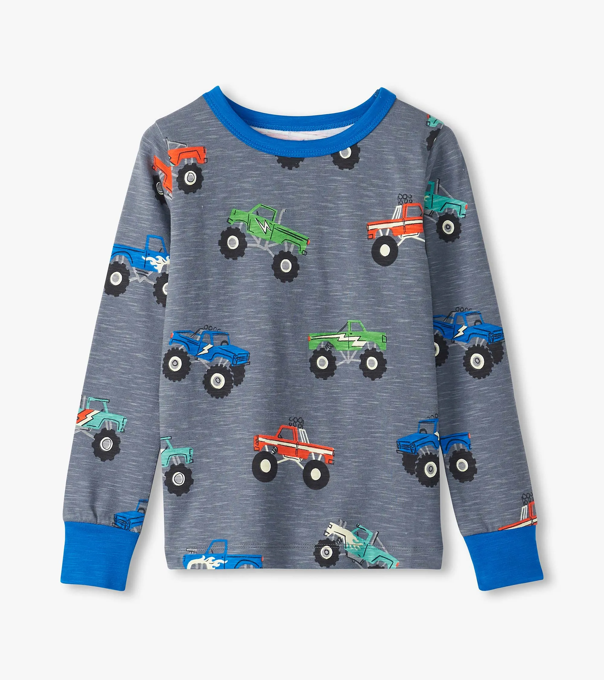 Boys Monster Trucks Pajama Set -Hatley