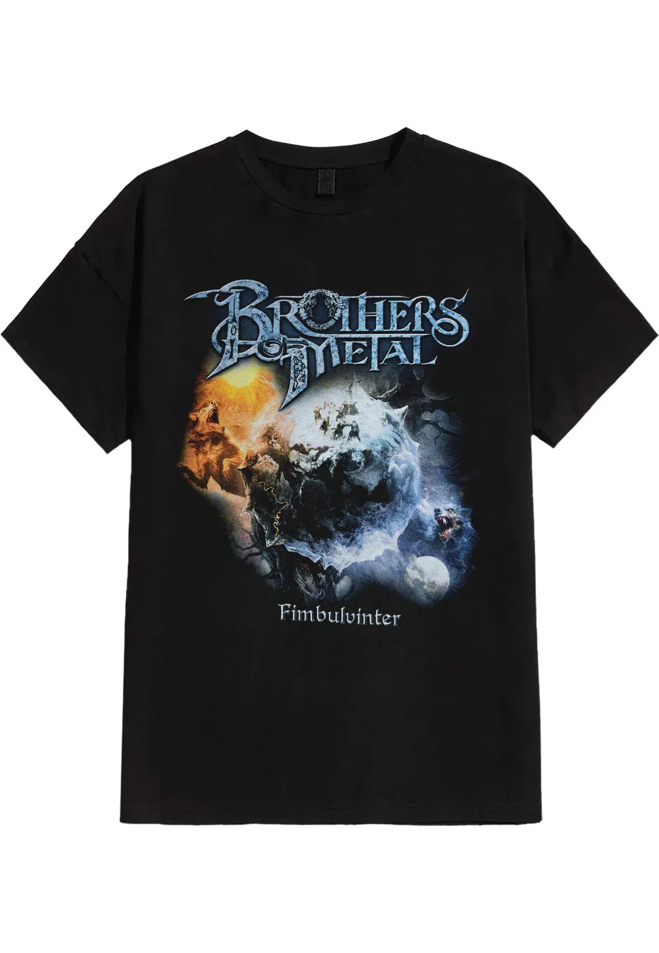 Brothers Of Metal - Fimbulvinter Cover - T-Shirt
