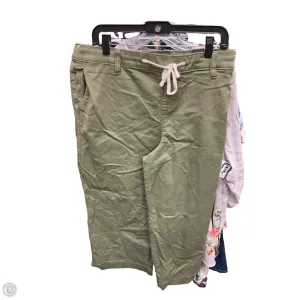 Capris By Torrid In Green, Size: 3x