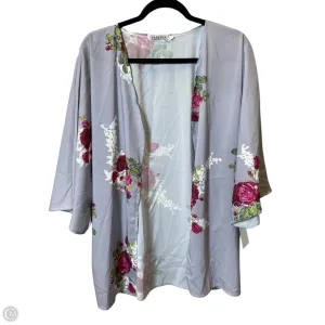 Cardigan By Clothes Mentor In Floral Print, Size: S