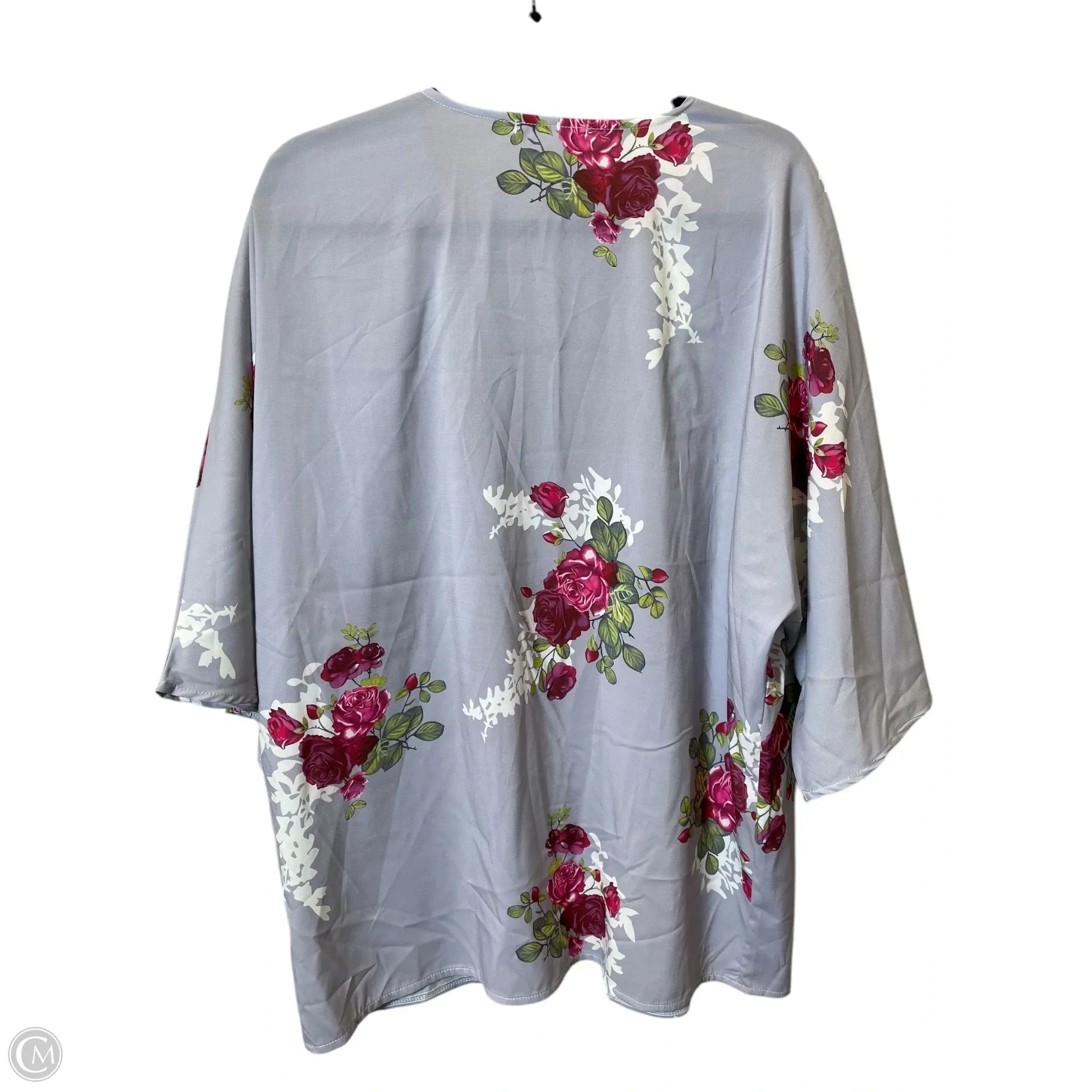 Cardigan By Clothes Mentor In Floral Print, Size: S