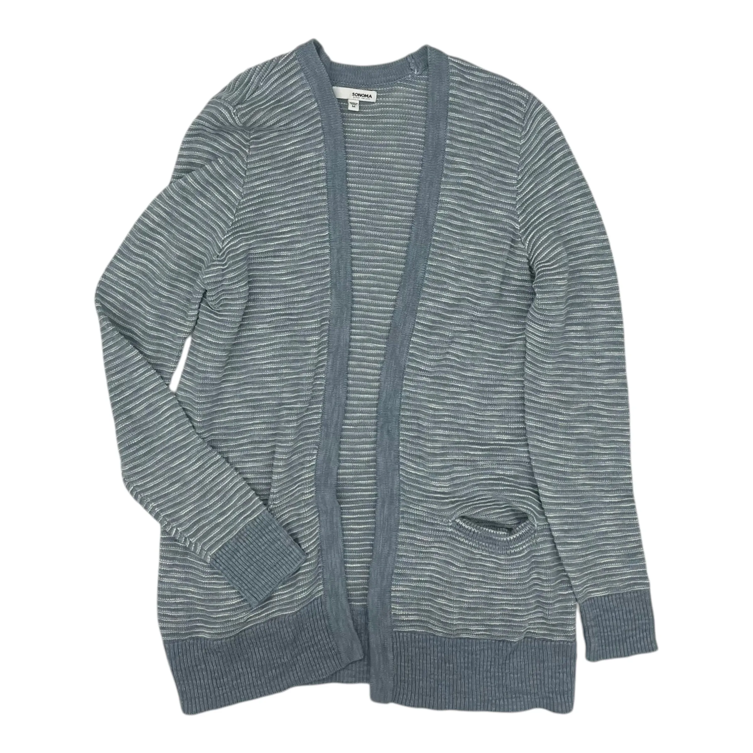 Cardigan By Sonoma In Blue, Size:M