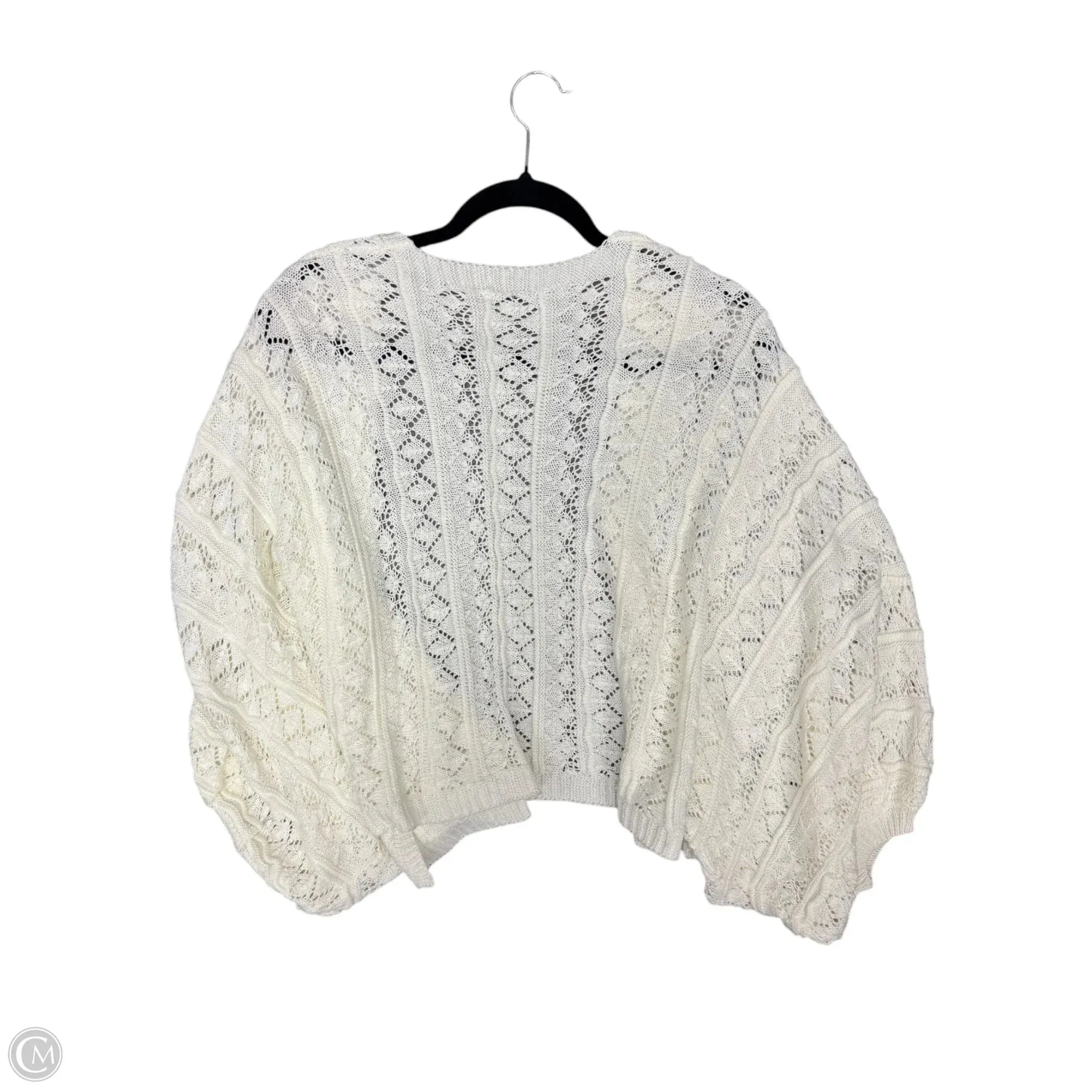 Cardigan By Staccato In White, Size: M