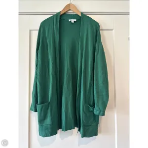 Cardigan By Susan Graver In Green, Size: S