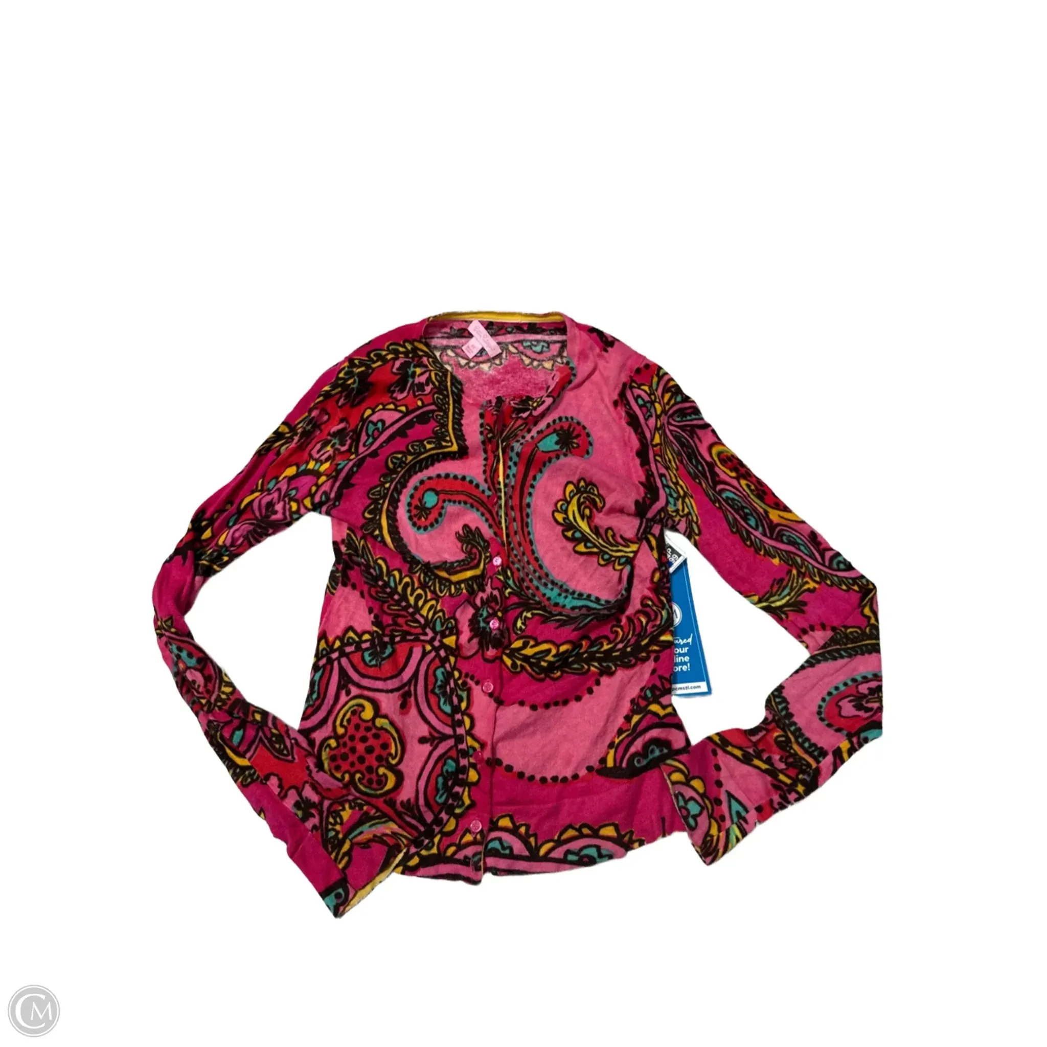 Cardigan Designer By Lilly Pulitzer In Multi-colored, Size: Xs