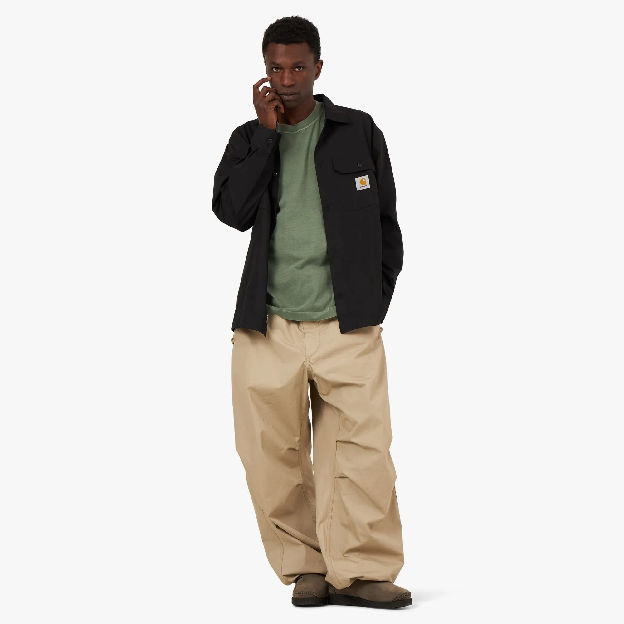 Carhartt Wip Craft Longsleeve Shirt / Black