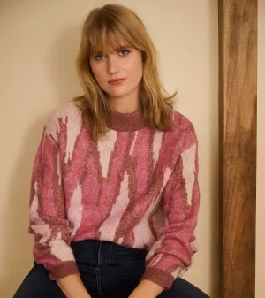Carmi Pullover - Russet Ikat -Hatley
