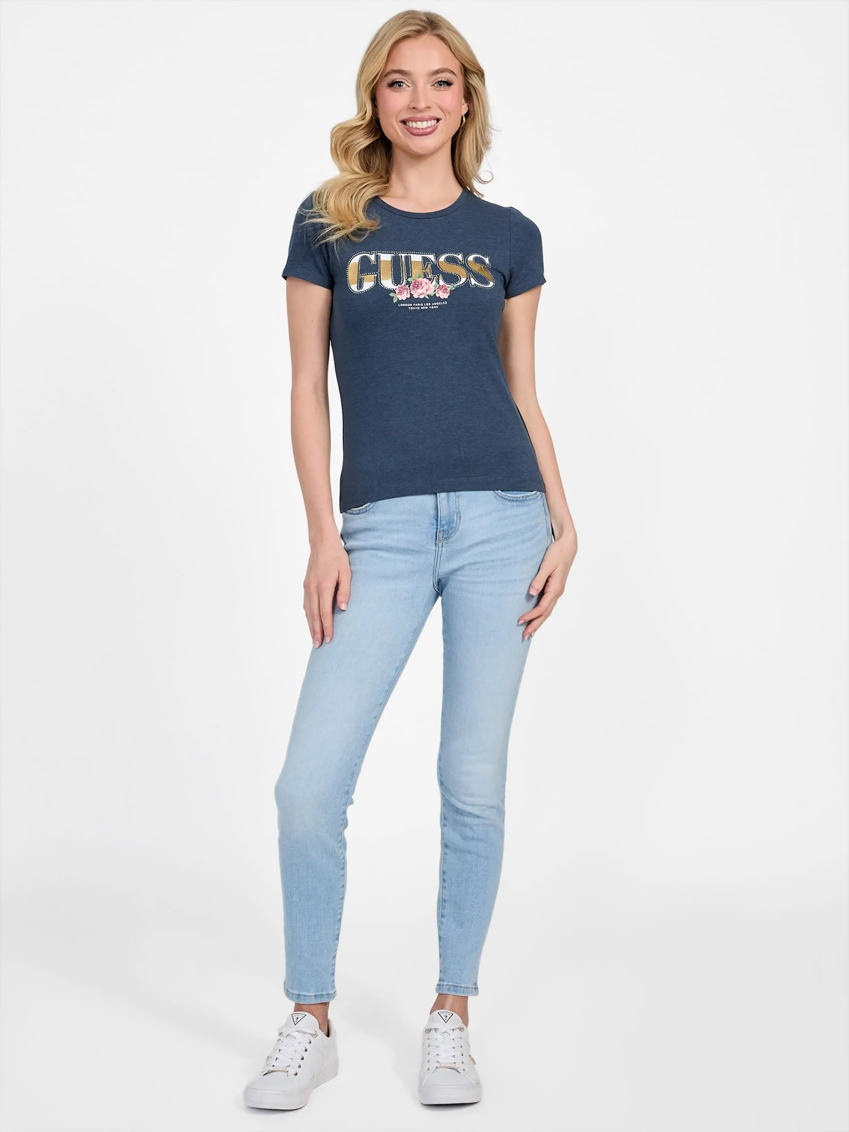 Carri Logo Tee Heather